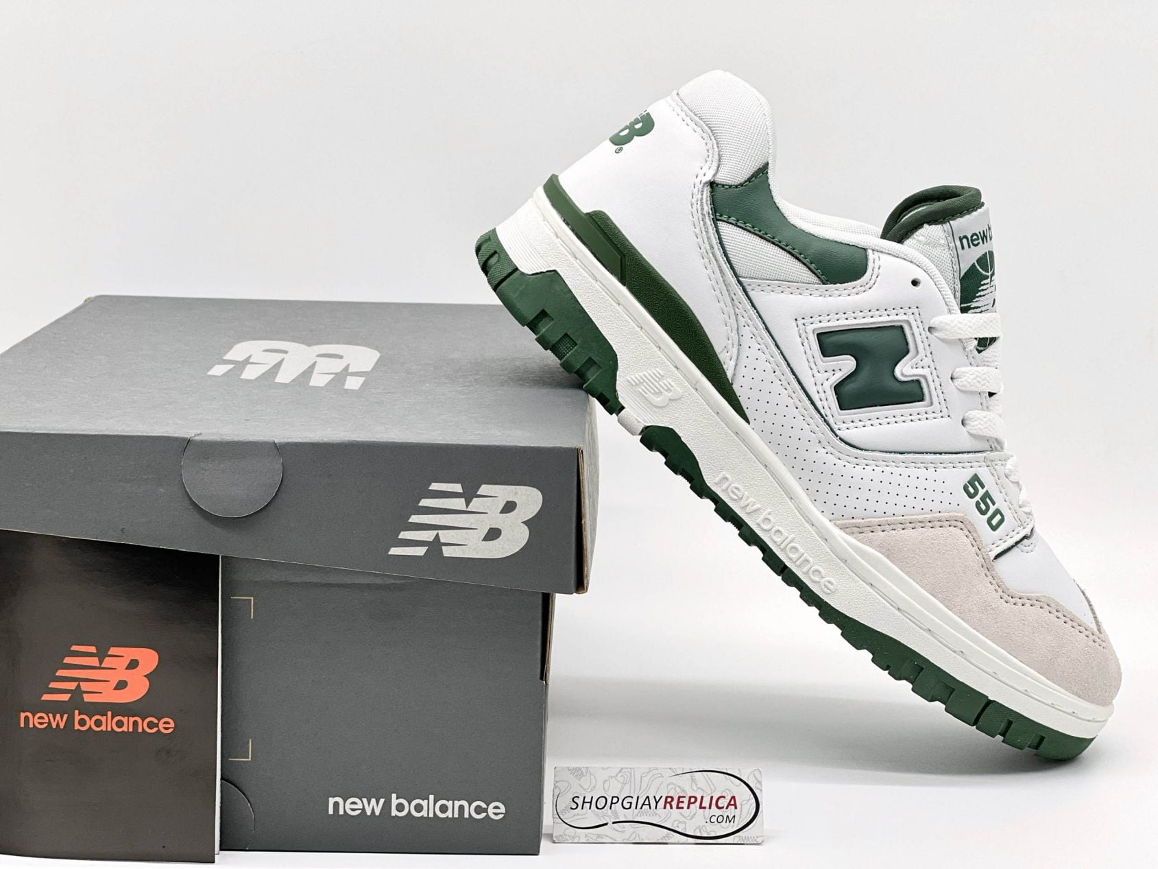 Giày New Balance 550 White Green