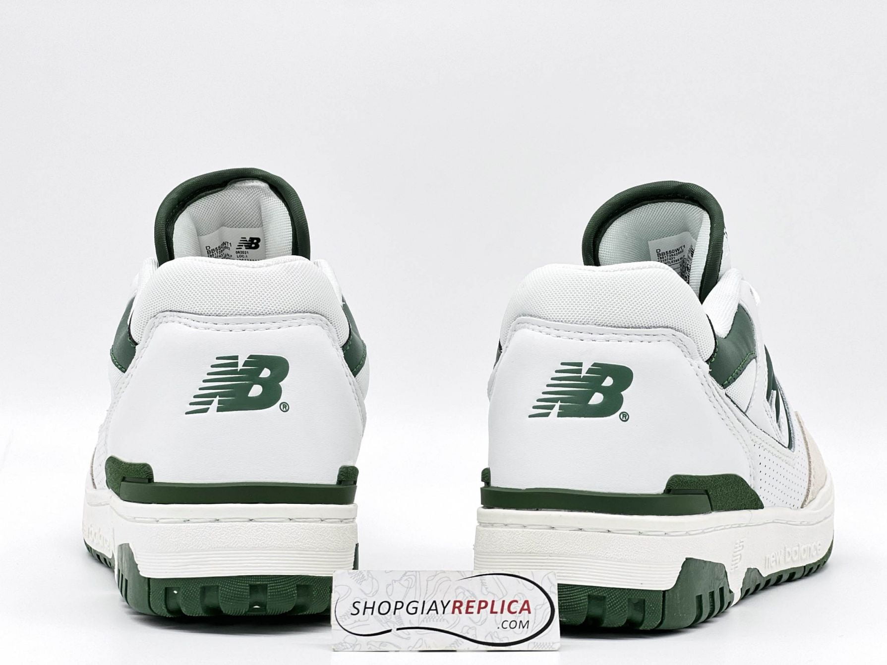 Giày New Balance 550 Trắng Xanh Rep 1:1