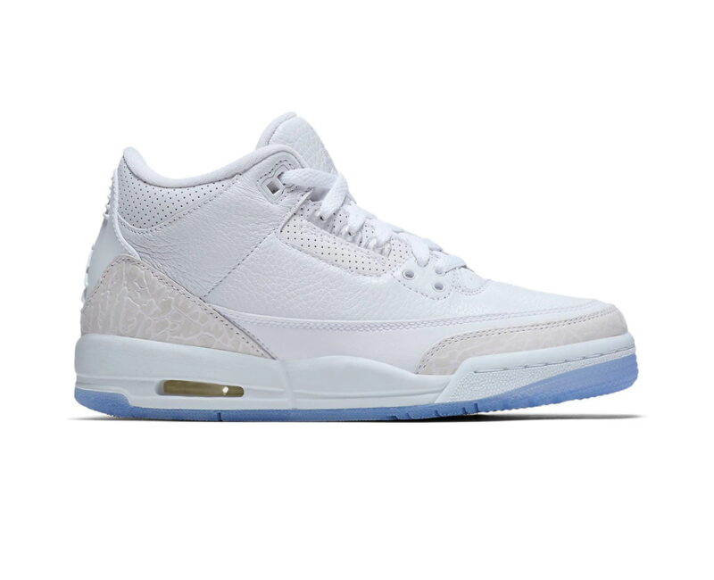 Giày Nike Air Jordan 3 Pure White Like Auth
