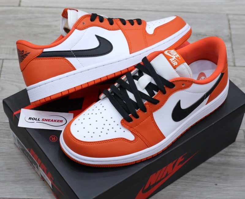 toebox Jordan 1 Low Starfish