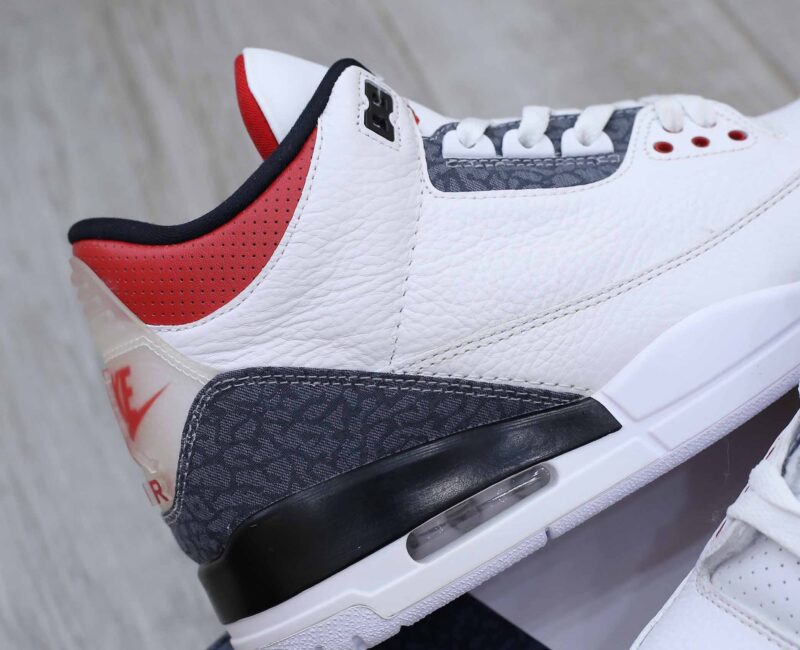 Giày Air Jordan 3 SE Fire Red Denim Like Auth