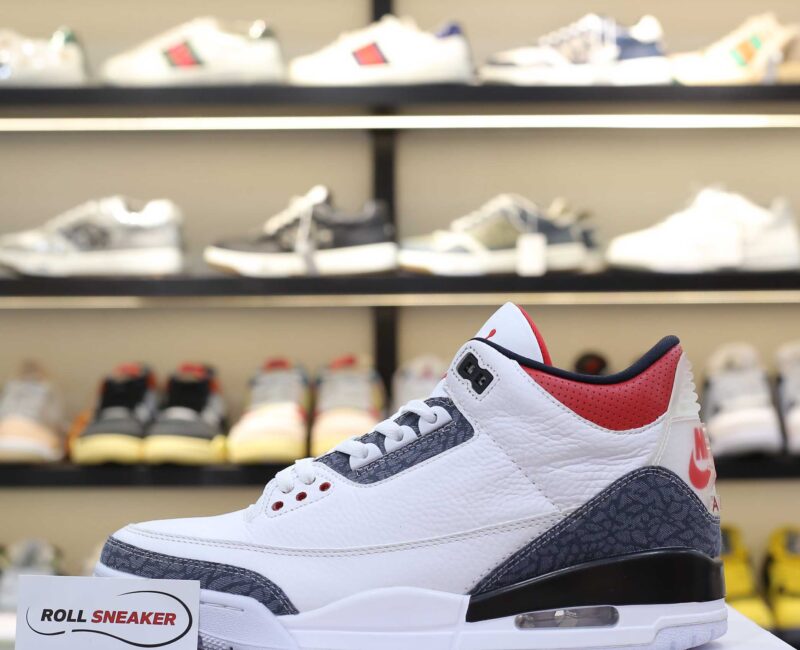 Giày Air Jordan 3 SE Fire Red Denim
