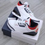 Giày Nike Air Jordan 3 Retro SE Fire Red Denim Like Auth