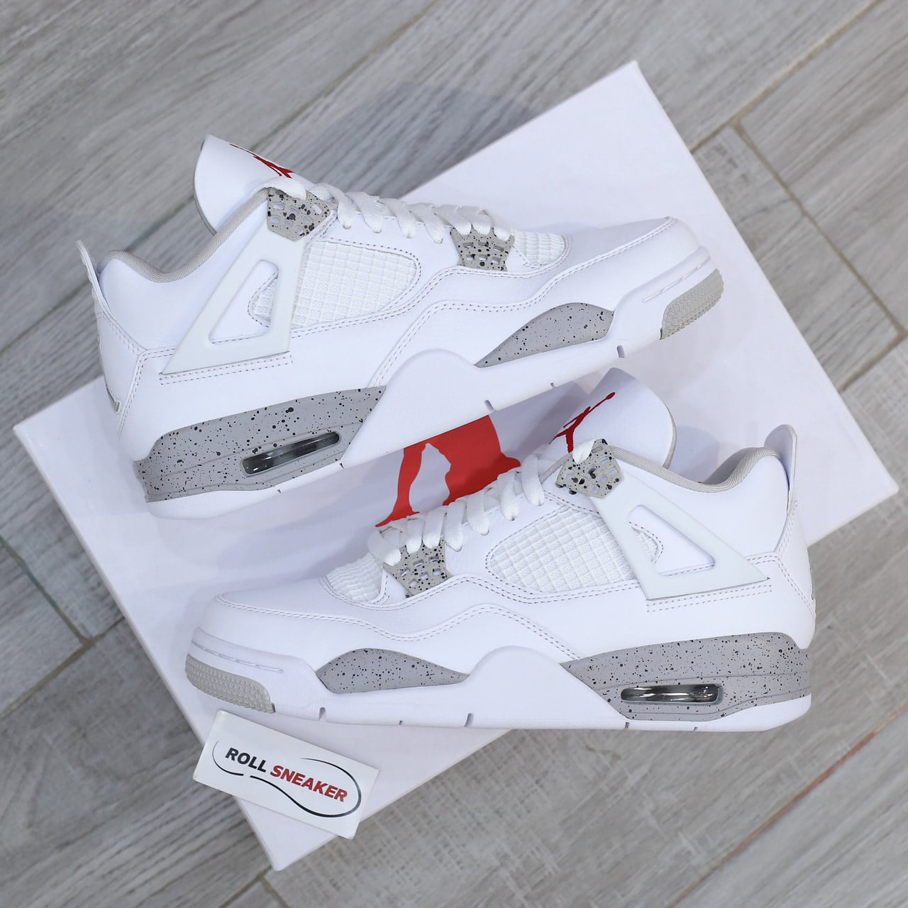 Giày Nike Air Jordan 4 White Oreo 2021 Like Auth