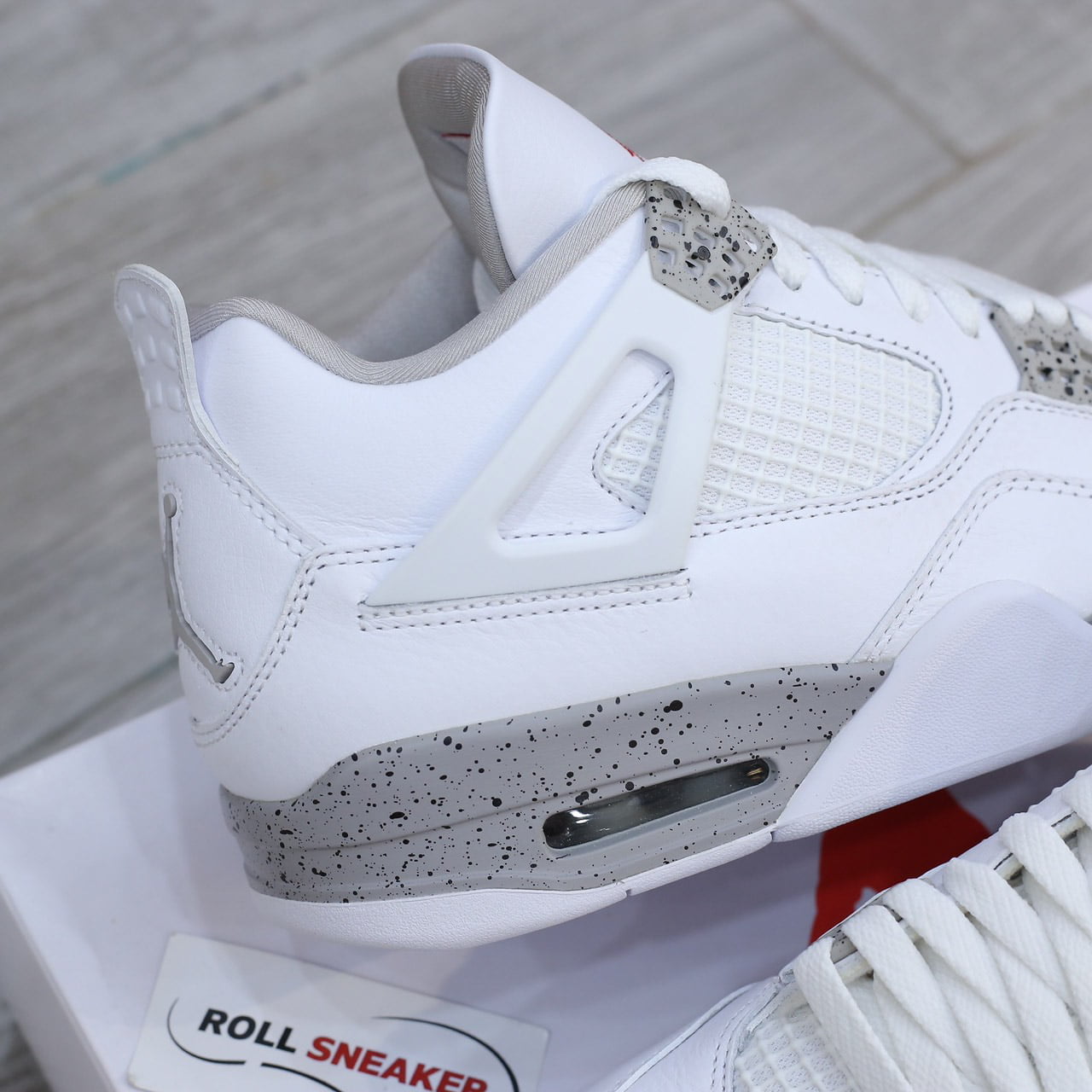 Giày Nike Air Jordan 4 White Oreo 2021 Like Auth