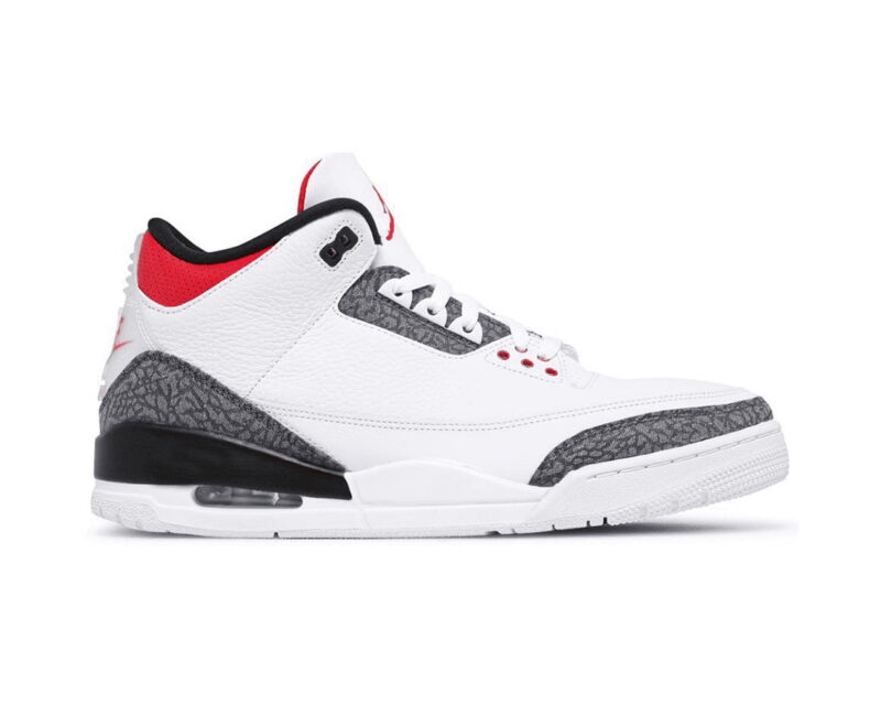 Giày Nike Air Jordan 3 Retro SE Fire Red Denim Like Auth