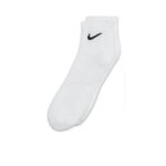 Tất Nike cổ Mid (cổ lỡ) màu Trắng xuất dư