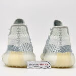 gót giày yeezy 350v2 cloud white rep 1:1