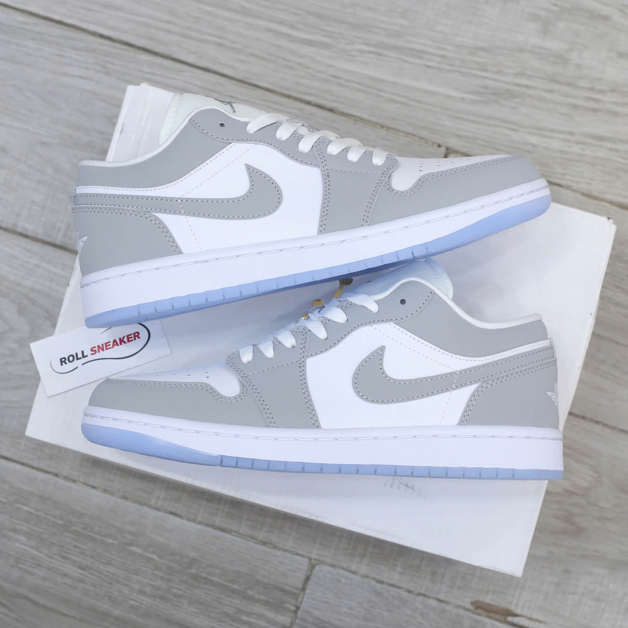 nike air jordan 1 xám wolf grey