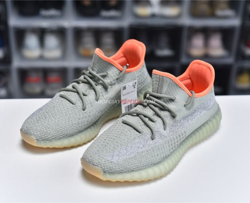 Giày Adidas Yeezy 350 V2 Desert Sage rep 1:1