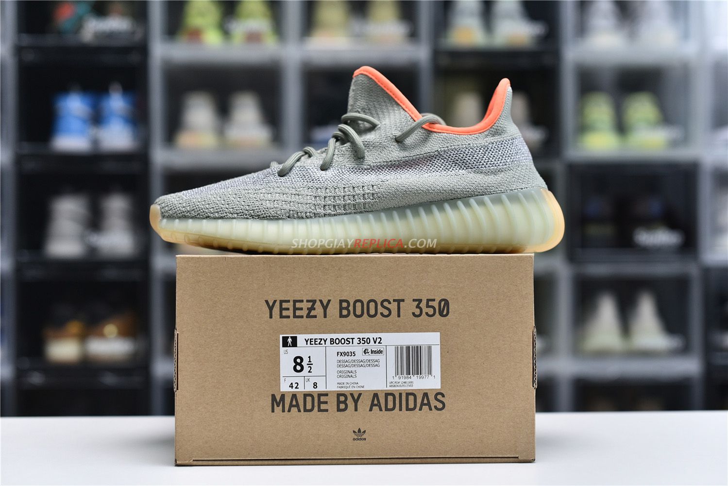 Giày Adidas Yeezy Boost 350 V2 Desert Sage