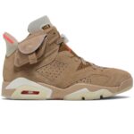 Giày Nike Air Jordan 6 Retro Travis Scott British Khaki Like Auth