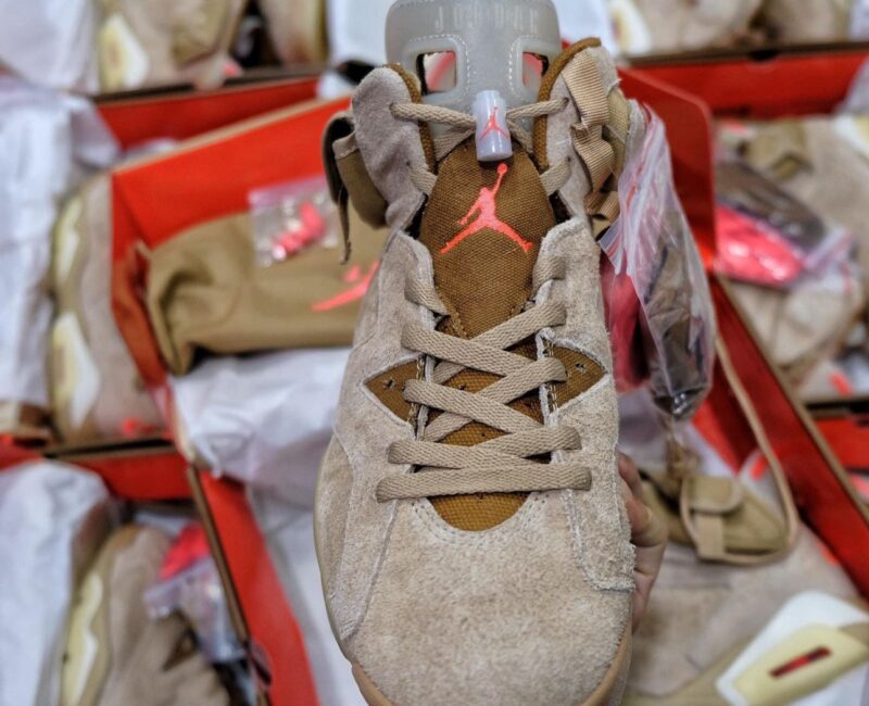 Air Jordan 6 Retro Travis Scott British Khaki