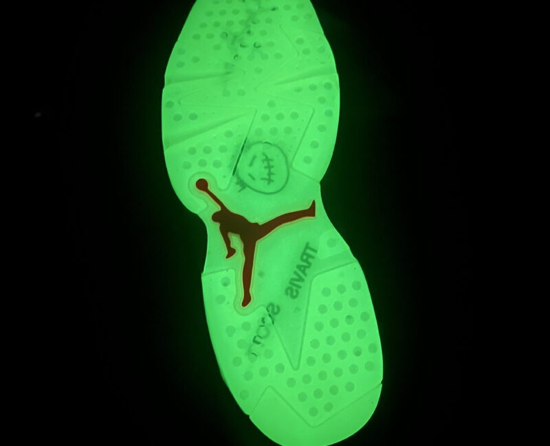 Jordan 6 Travis Scott Sole