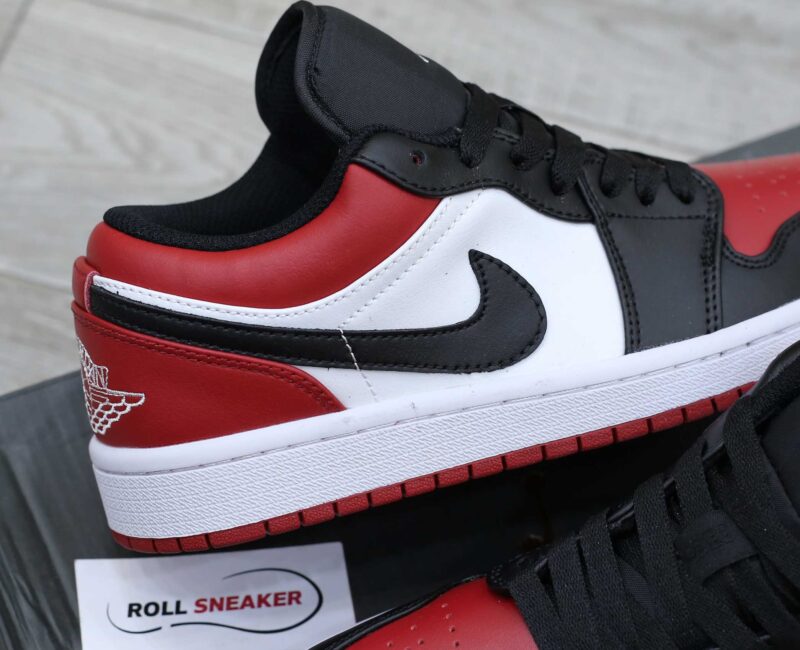 giày air Jordan 1 Low Bred Toe rep 1:1