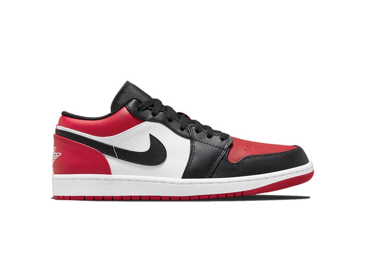 Giày Air Jordan 1 Low ‘Bred Toe’ rep 1:1
