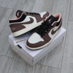 Giày Nike Air Jordan 1 Low Mocha Brown rep 1:1