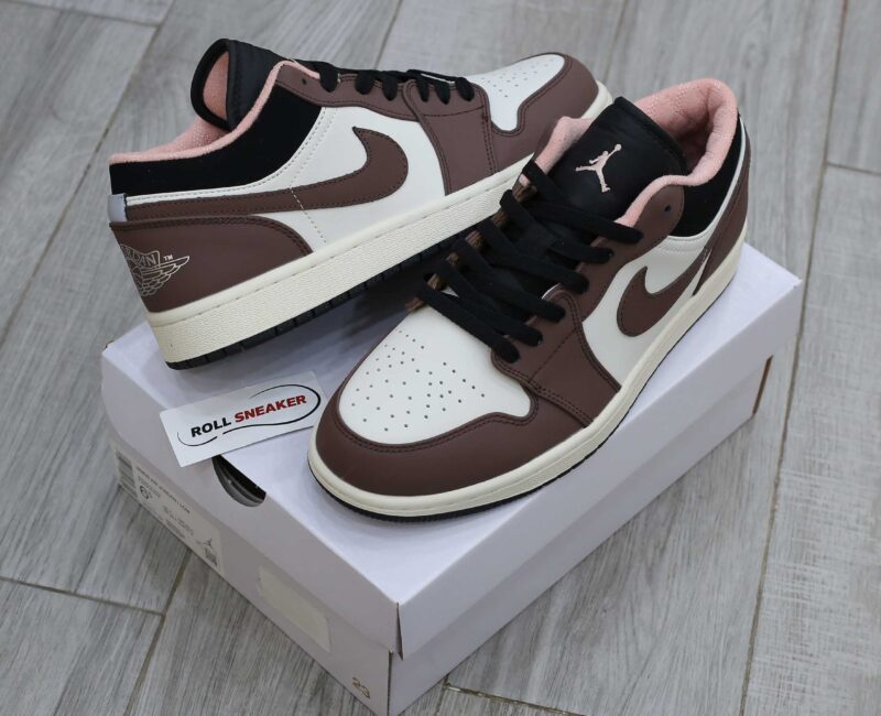 Giày Nike Air Jordan 1 Low Mocha Brown rep 1:1
