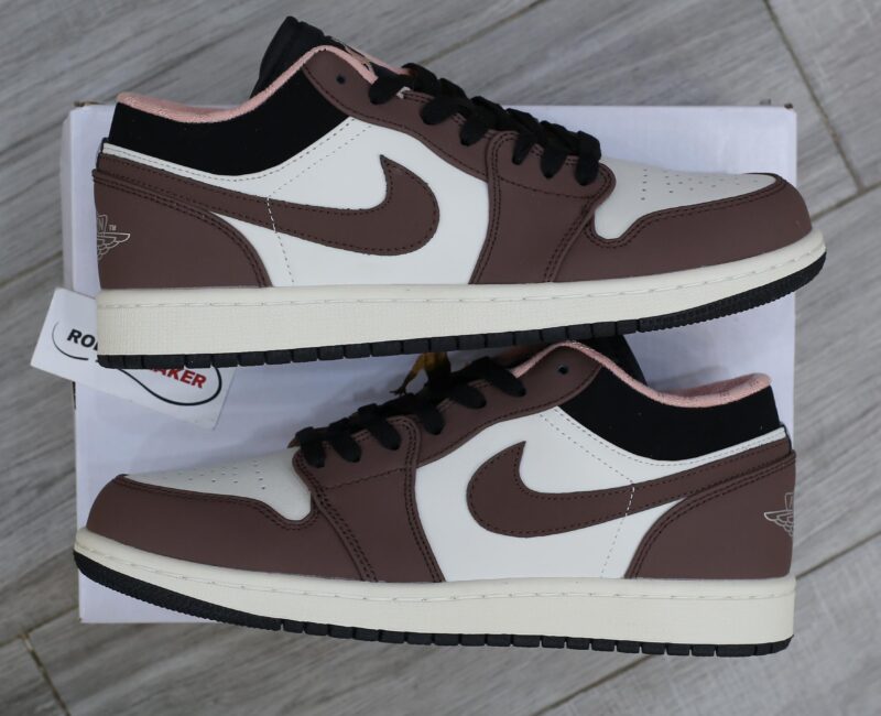 Air Jordan 1 Low Mocha Brown Nâu rep 1:1