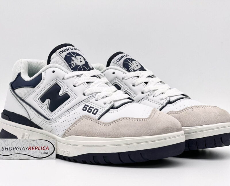 Giày New Balance 550 White Navy Rep 1:1