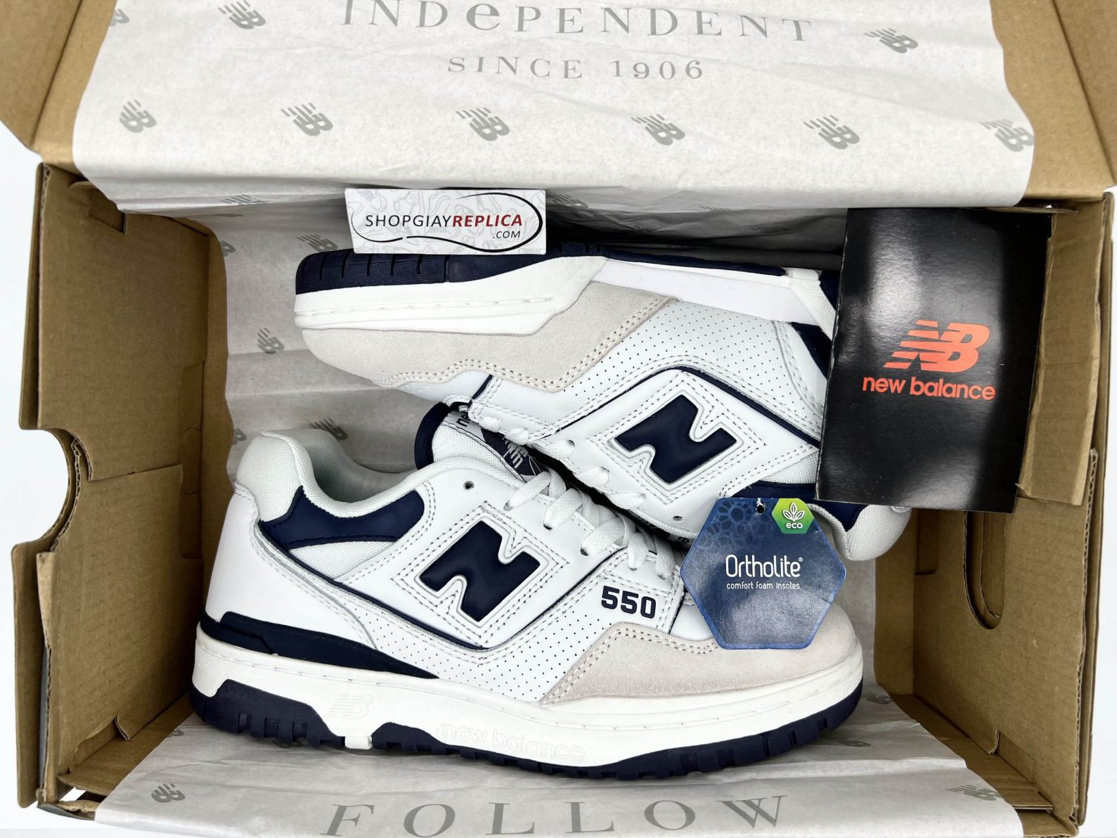 Giày New Balance 550 White Navy