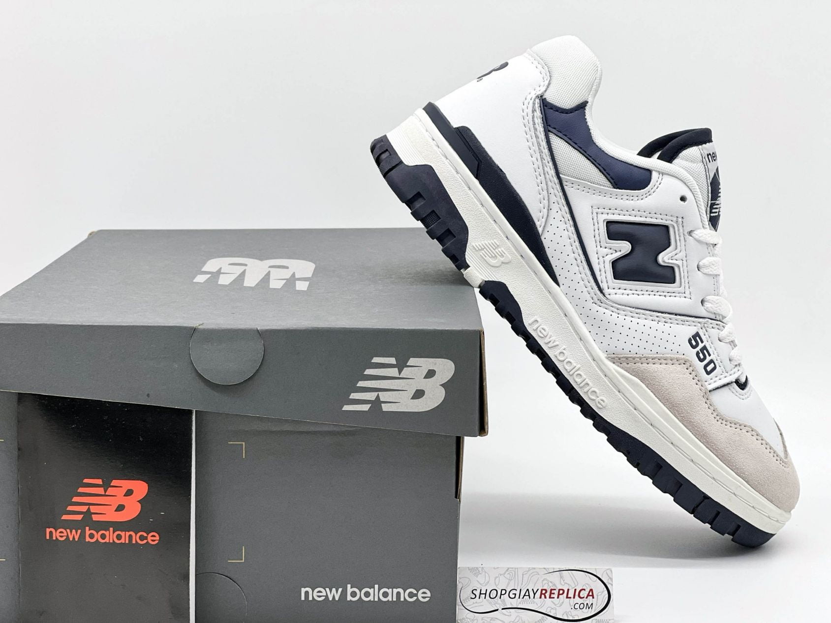 Giày New Balance 550 White Navy
