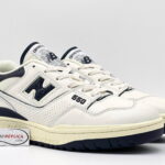 Giày New Balance Aimé Leon Dore x 550 White Navy rep 1:1