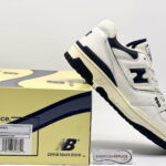 Giày New Balance Aimé Leon Dore x 550 White Navy replica 1:1
