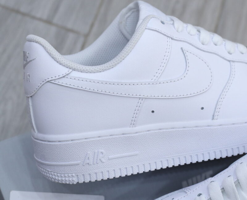 phân biệt giày nike air force 1 (af1) trắng white like auth rep 1:1