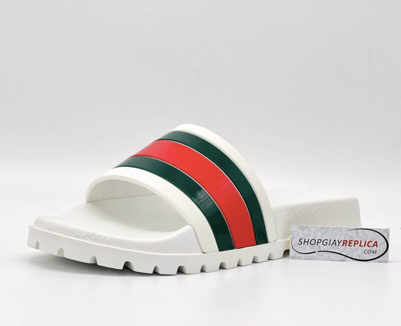 Dép Gucci trắng