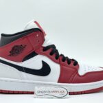 giày Air Jordan 1 Mid Chicago 'White Toe' rep 1:1