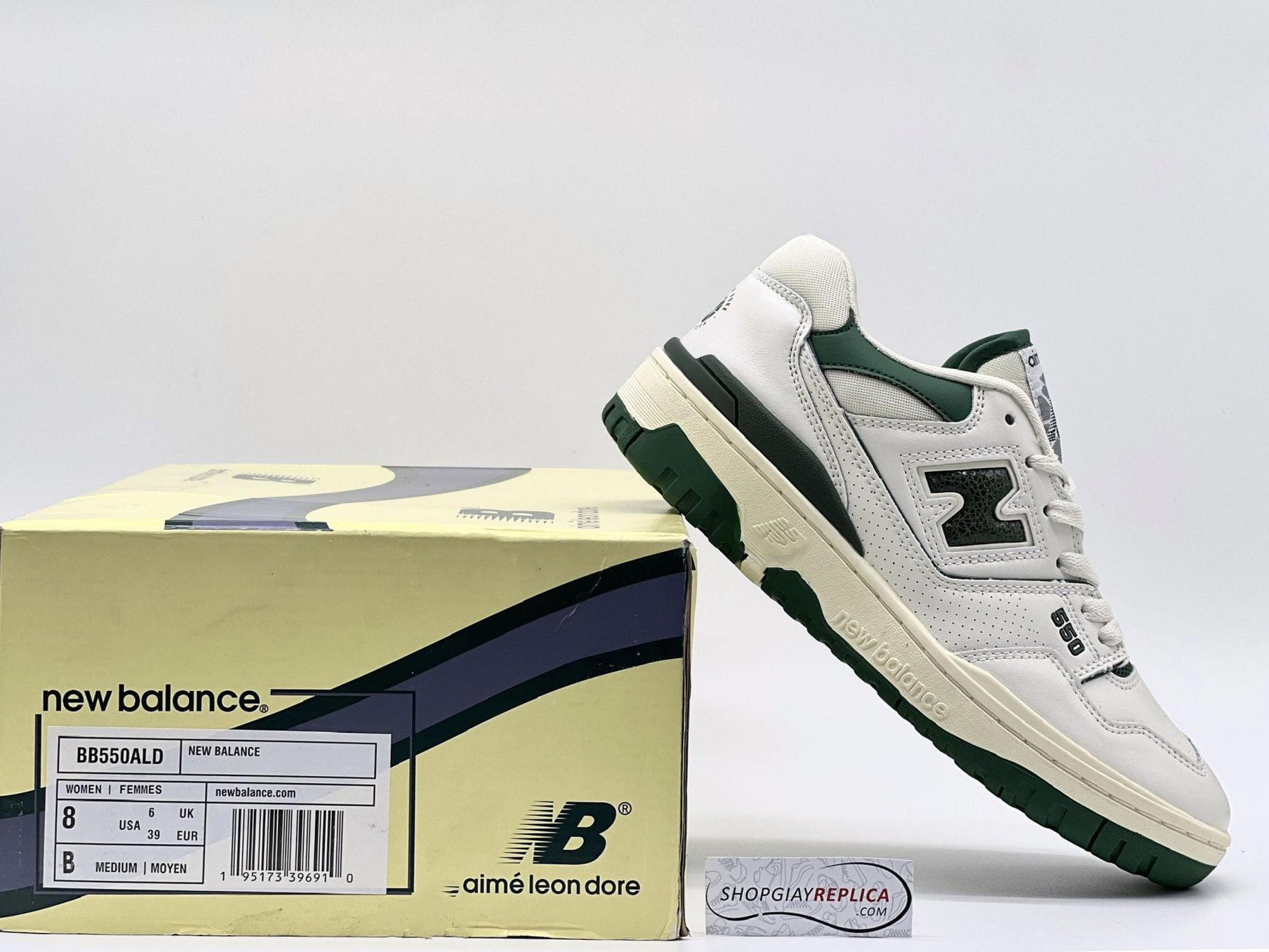 Giày New Balance Aimé Leon Dore x 550 ‘Evergreen’