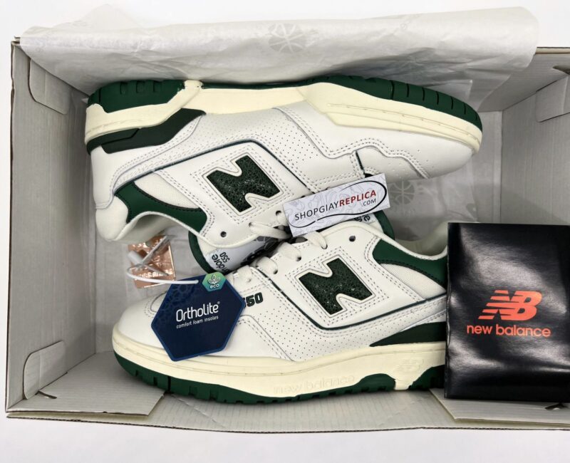 Giày New Balance Aimé Leon Dore x 550 ‘Evergreen’ Rep 1:1