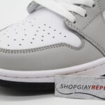 Giày Nike Air Jordan 1 Mid Light Smoke Grey V2 rep 1:1