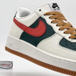 Giày Nike Air Force 1 Low ID Gucci Cream Green Red Like Auth