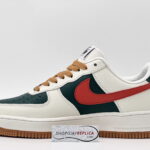 Giày Nike Air Force 1 Low ID Gucci Cream Green Red Like Auth