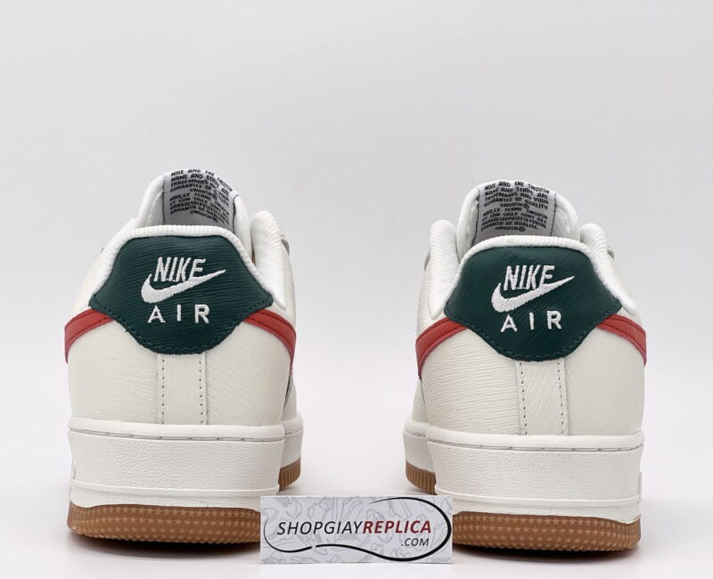 Giày Nike Air Force 1 Low ID Gucci Cream Green Red Like Auth