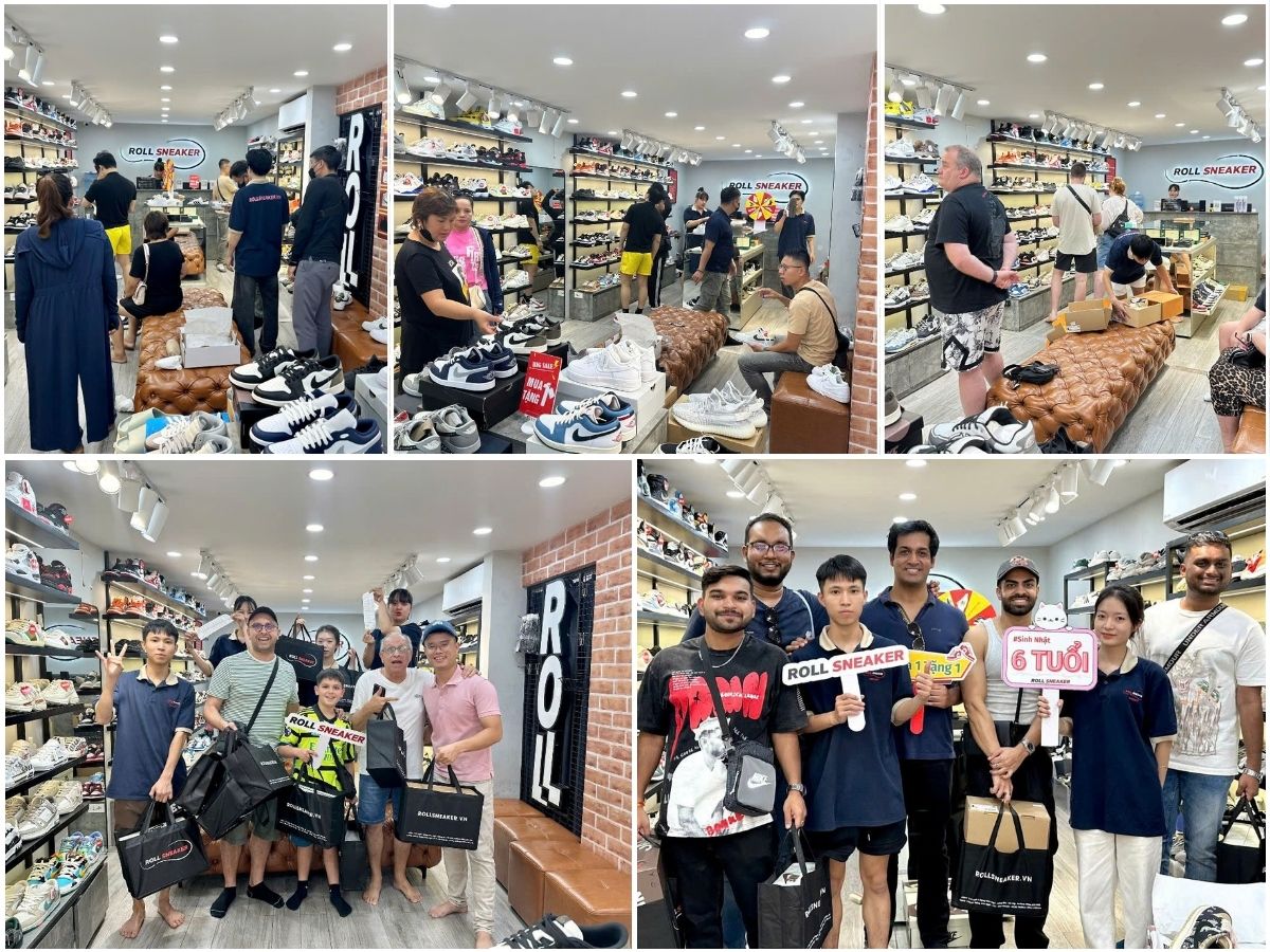 khai trương shopgiayreplica cơ sở 2 tại hồ chí minh