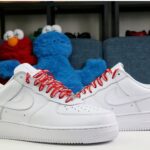 Giày Nike Air Force 1 Low Supreme White Like Auth