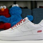 Giày Nike Air Force 1 Low Supreme White Like Auth