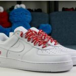 Giày Nike Air Force 1 Low Supreme White Like Auth