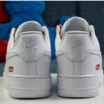 Giày Nike Air Force 1 Low Supreme White Like Auth