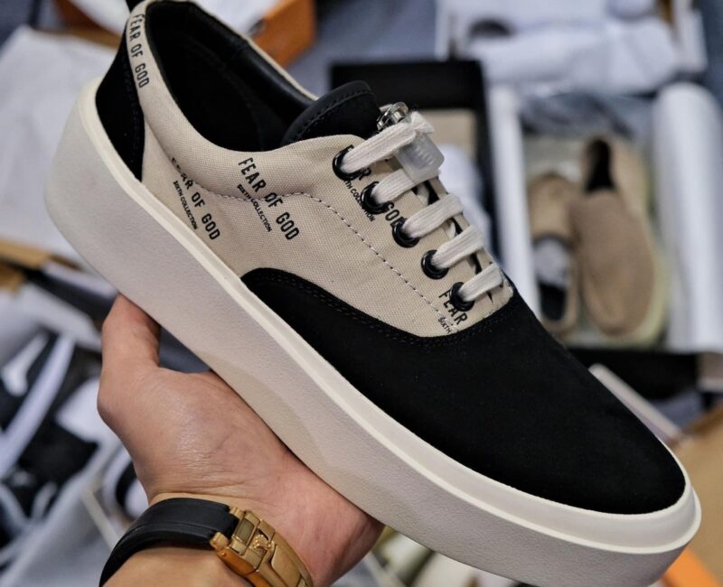 Giày Fear of God Fog 101 Logo Lace up Like Auth