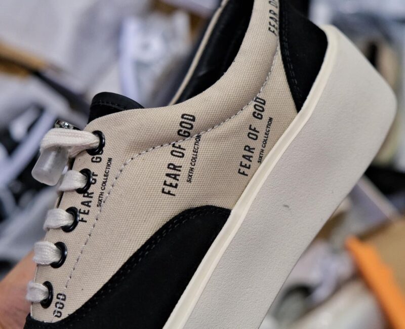 Giày Fear of God Fog 101 Logo Lace up Like Auth