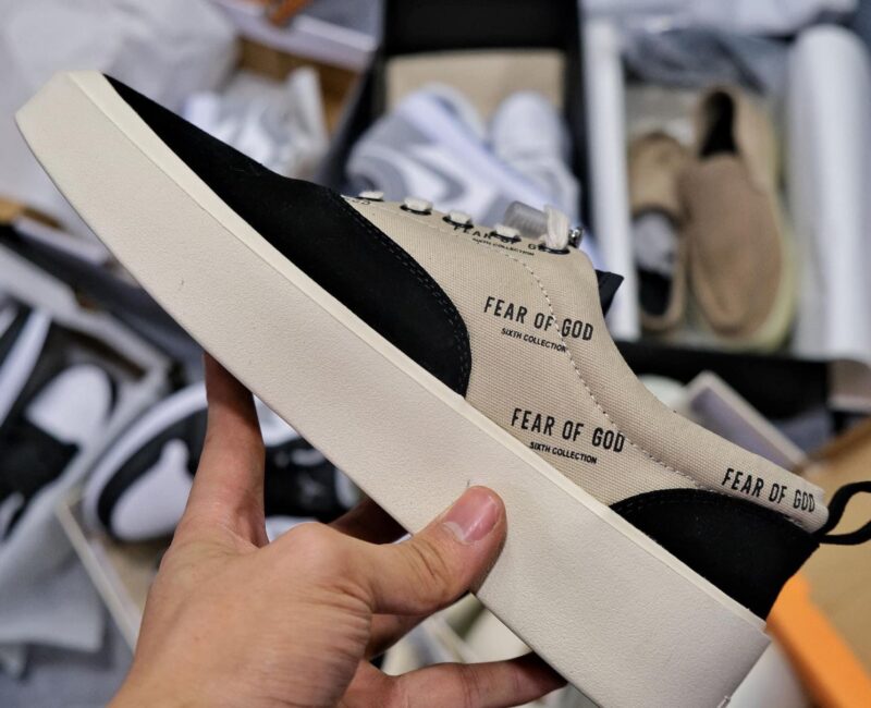 Giày Fear of God Fog 101 Logo Lace up Like Auth