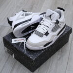 Giày Nike Air Jordan 4 Retro 'Military Black' Like Auth