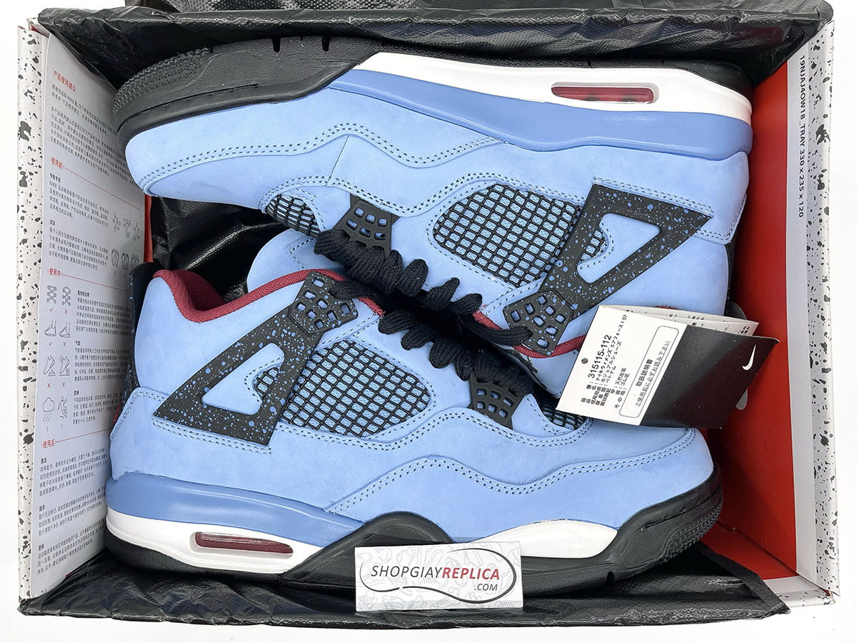 Giày Nike Air Jordan 4 Travis Scott Like Auth