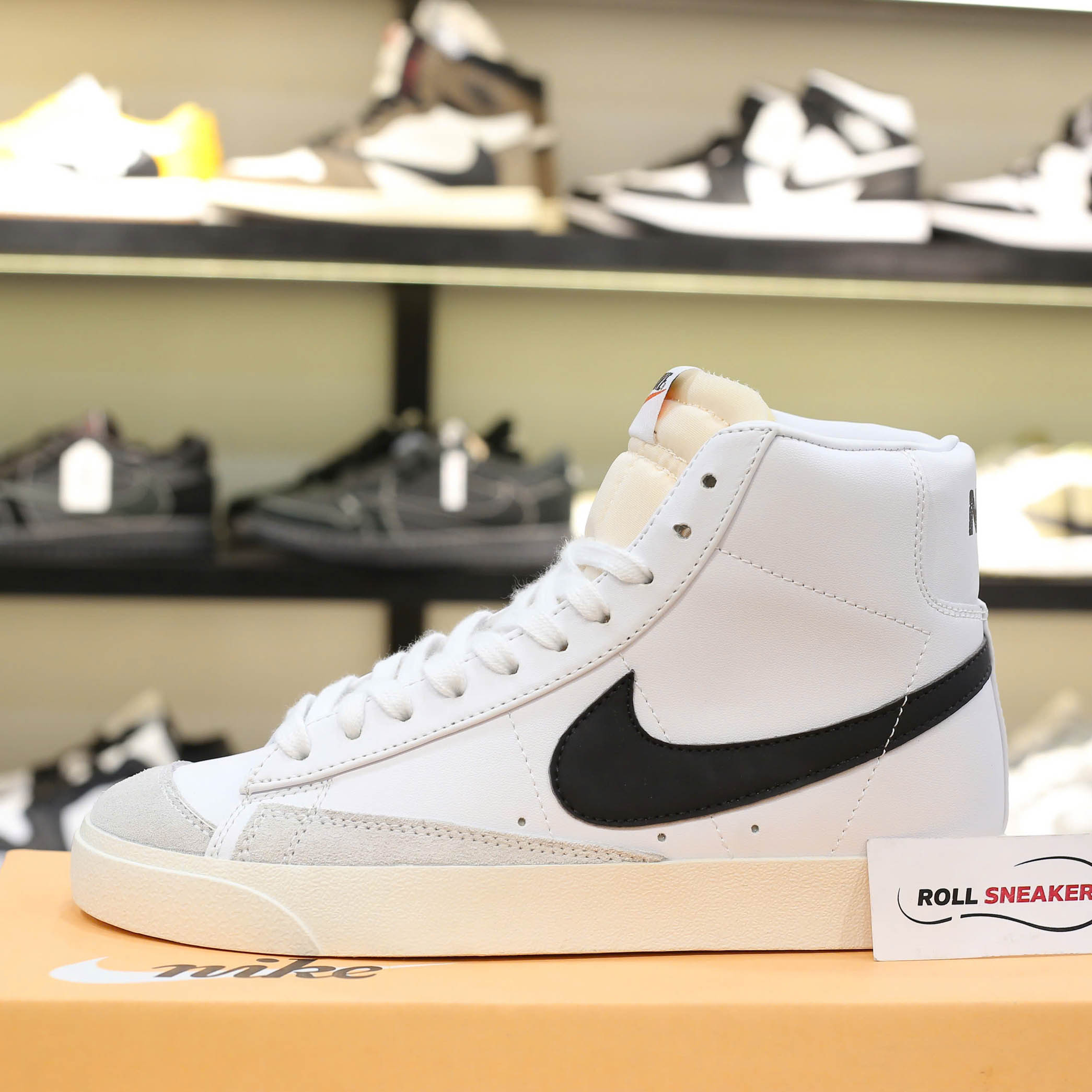 Nike Blazer Mid 77 Vintage White Black