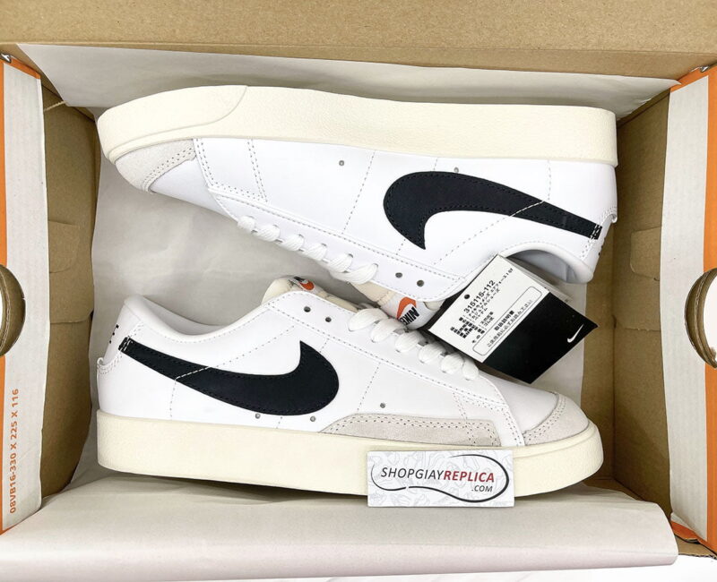Nike Blazer Low 77 Vintage White Black