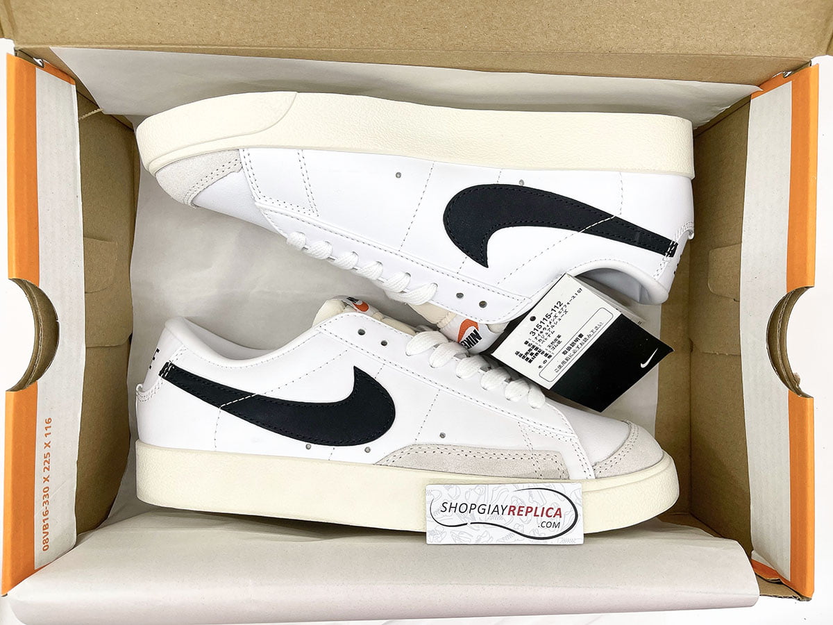 Nike Blazer Low 77 Vintage White Black